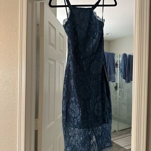 Lulus blue lace dress. NWT